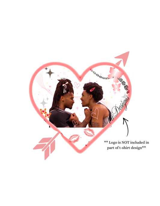 Castle + Harper Cupid's Arrow Microribbed Baby Tee