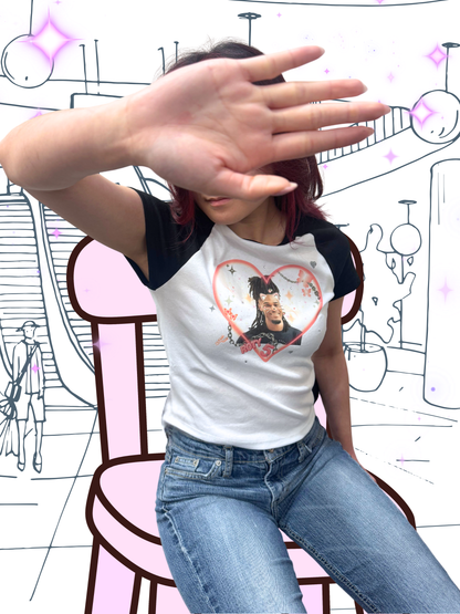 Castle Oppa Kawaii Microribbed Baby Tee