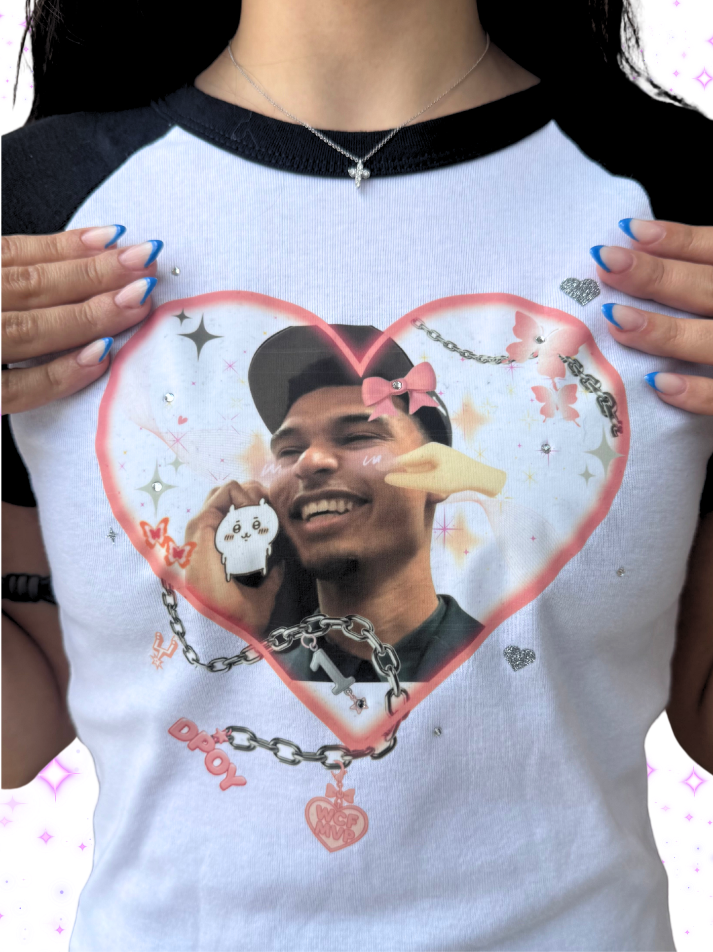 Wemby Oppa Kawaii Microribbed Baby Tee