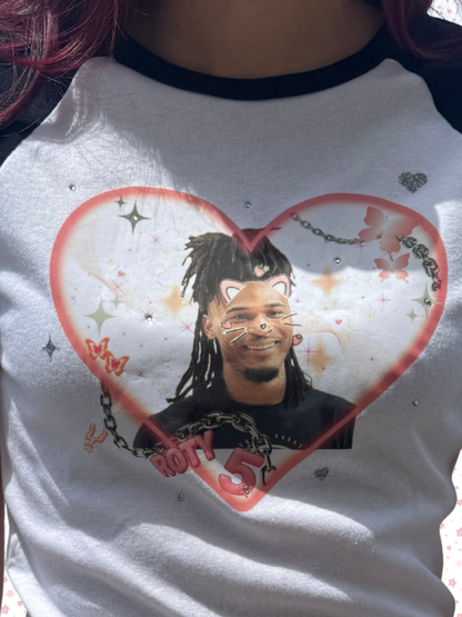 Castle Oppa Kawaii Microribbed Baby Tee